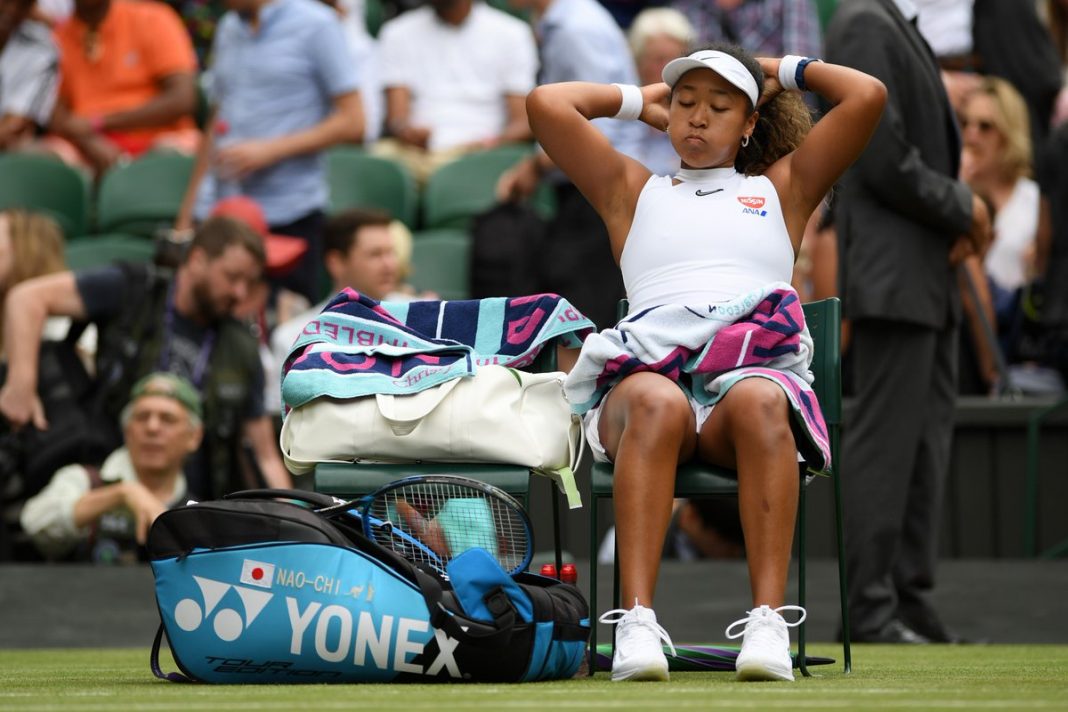 Naomi Osaka surpreendida na estreia em Wimbledon Raquetc