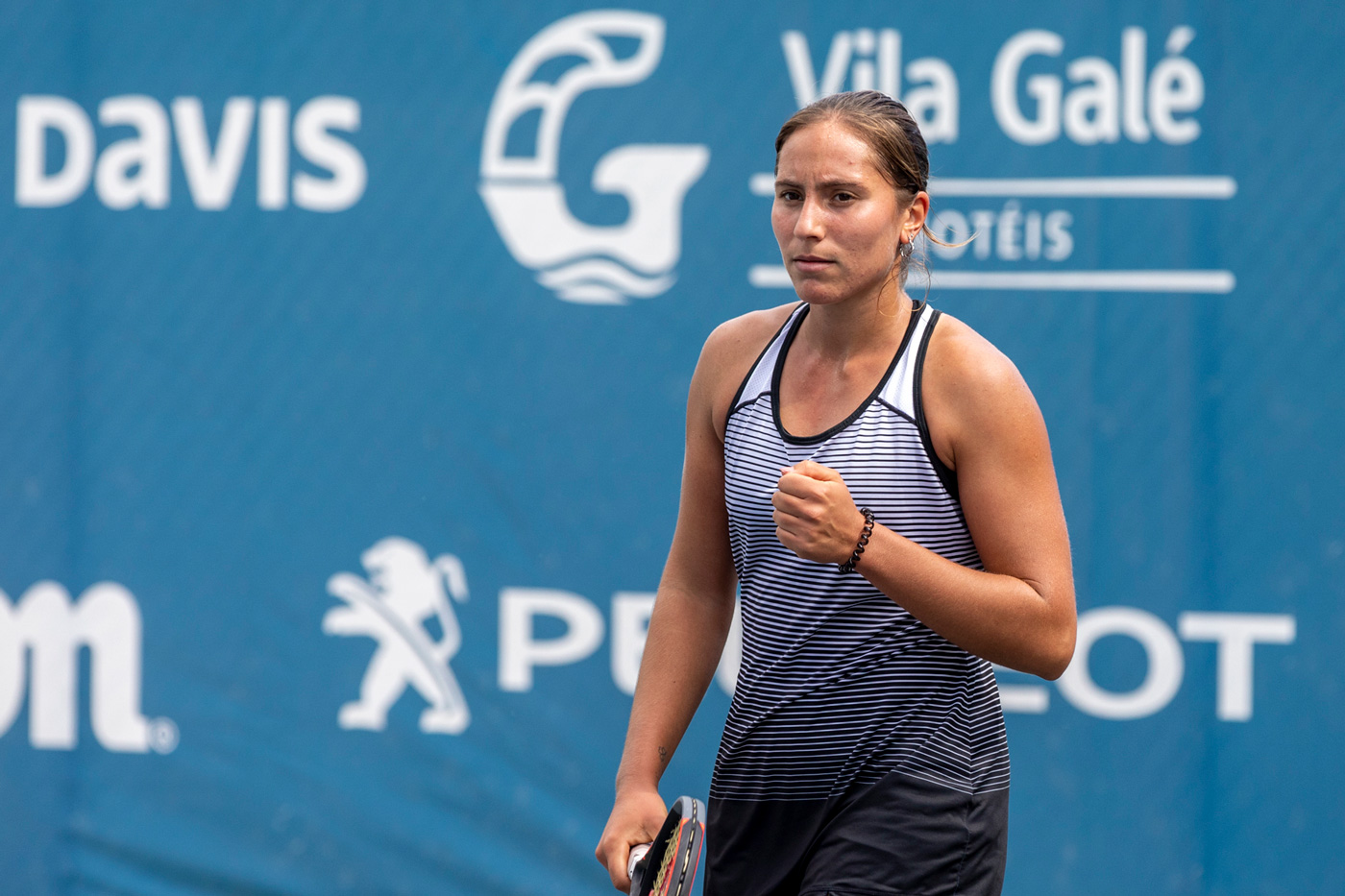 Escalando pelo ranking WTA acima, Francisca Jorge deu um salto das